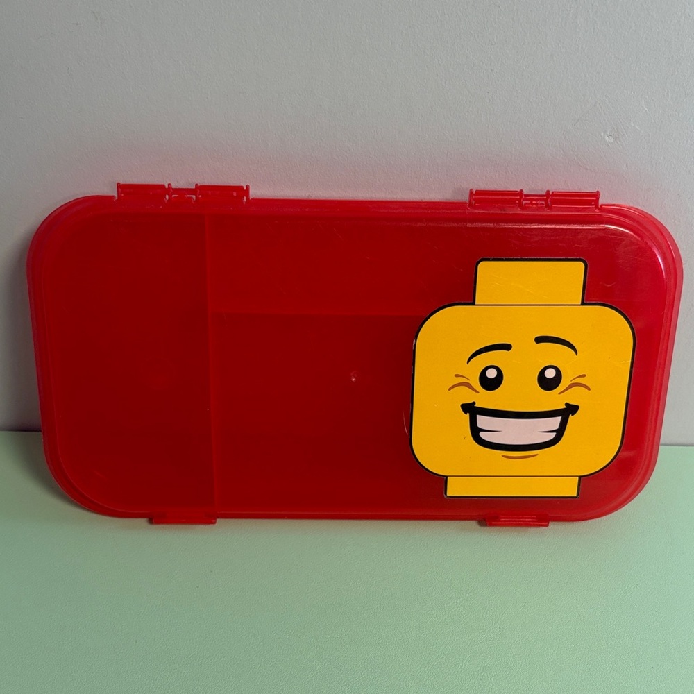 Lego Iris Container for Mini Figures or Lego Bricks, Kid Lego Storage Solution